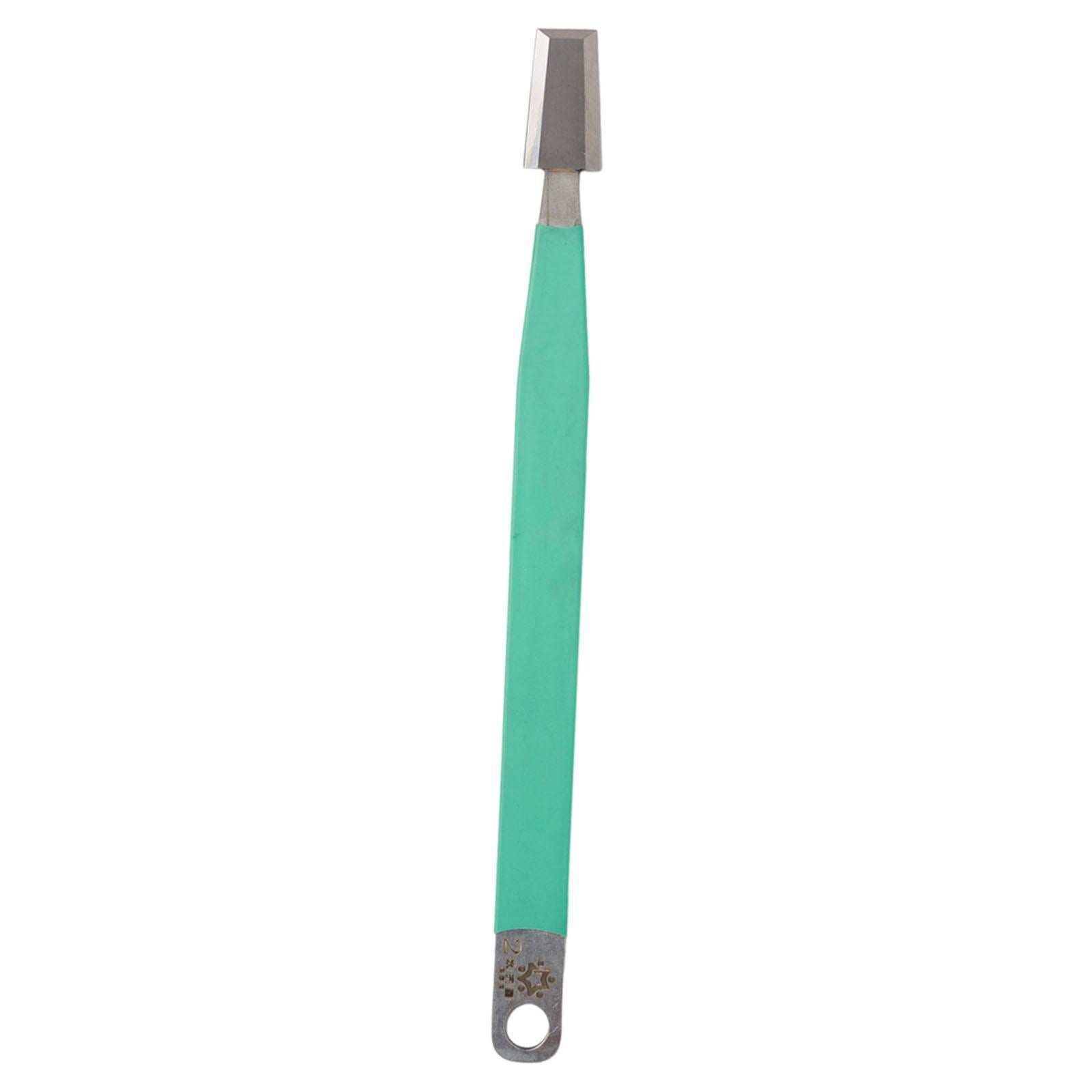 Pottery Sculpting Clay Modelling Tool Trimming Knife Tungsten Steel Ergonomic Handle for DIY Ceramic Artists
