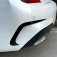 thumbnail image 4 of Mduoduo Car Rear Bumper Spoiler Side Canard For BMW G20 G28 2019-2020 Gloss Black/ Carbon Look Rear Bumper Spoiler Car Accessories Car Accessories, 4 of 9
