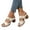 White, variant on Chunky Mid Heels Sandals for Women Backless Slip On Classic Open Toe Party Wedding Dress Pumps Shoes Gray Size 9