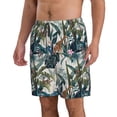 thumbnail image 2 of Goofa Hawaiian Style Printed Mens Swim Trunks Summer Quick Dry Short Beach Swimwear Bathing Suits-, 2 of 9