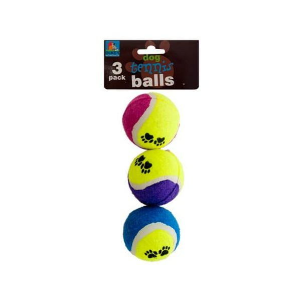 Bulk Buys OD43324 Dog Tennis Balls Set