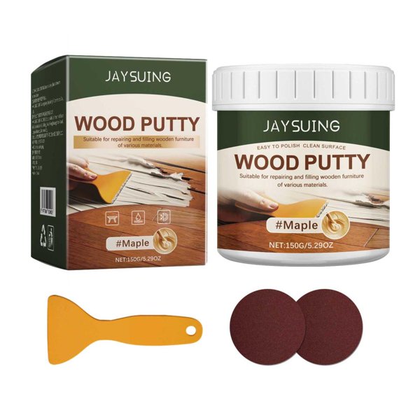 Feltree Wood Products Paint Wood Paint Covers Cracks and Gaps Graffiti Repair Multi-purpose Repair Paint 150g