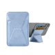 thumbnail image 1 of Soporte magnético Wallet CHARGEWORX de piel vegana para teléfono, color azul, 1 of 7