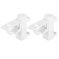 thumbnail image 3 of Noref Curtain Rod Pole Holder Multipurpose Hanging Rod Clamp Hanger Organizer 1KG-2 FS, 3 of 7