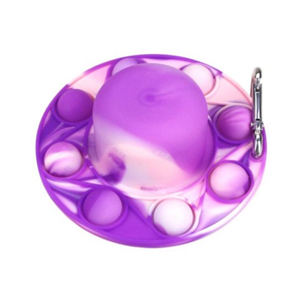 De Burbujas Brillantes Juguete De Descompresión De Luz Nocturna De Silicona Regalo Para Niños Y Adultos sonducket HA039937-03