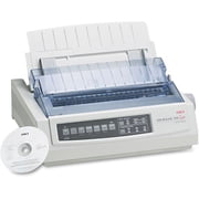 Restored OKI Microline 390 24-Pin Dot Matrix Turbo Printer 62411901   High-Speed, Reliable, Continuous Printing