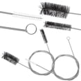 thumbnail image 1 of 2 cepillos de drenaje flexibles y largos para tuberías, cepillos de limpieza con cerdas de nailon suave, herramientas de dragado., 1 of 7