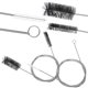 thumbnail image 1 of 2 cepillos de drenaje flexibles y largos para tuberías, cepillos de limpieza con cerdas de nailon suave, herramientas de dragado., 1 of 7