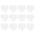thumbnail image 2 of MasteelfCA 12Pcs Heart Shaped Stone Natural Stone Ornament Heart Shaped Stone Craft Party Gift, 2 of 7