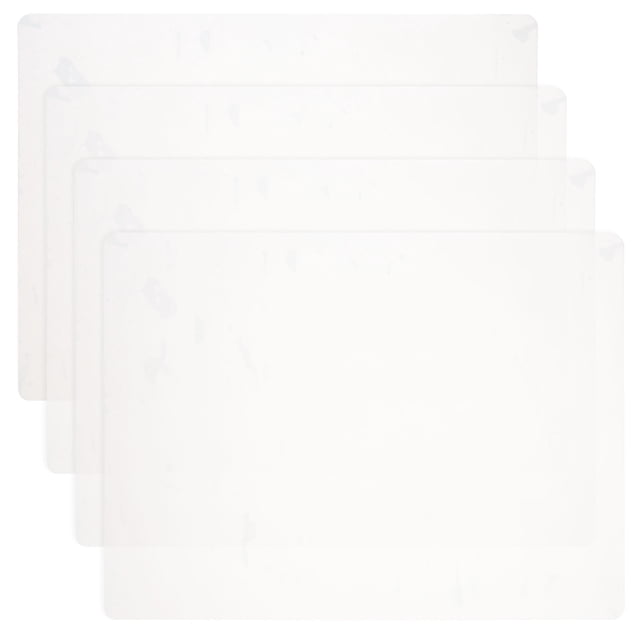 4pcs Silicone Place Mat Anti-scald Table Mat Countertop Placemat Kitchen Table Place Mat