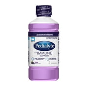 Pedialyte with Immune Support Electrolyte Solution, Grape, 1 Liter