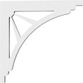 thumbnail image 3 of 5/8"W X 8"D X 8"H Stanford Architectural Grade PVC Bracket, 3 of 11