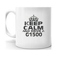 thumbnail image 2 of GMC G1500 Keep Calm and Drive Coffee Tea Ceramic Mug Office Work Cup Gift 11 oz, 2 of 3