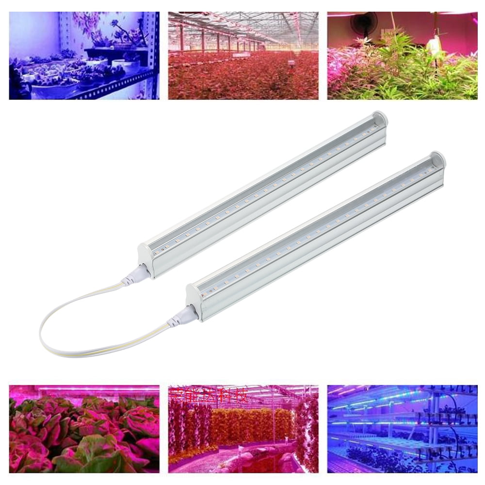 24 LED Grow Strip Light Tube Growing Lamp For Indoor Hydroponic Plant Veg Flower