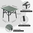 thumbnail image 2 of Mesa de camping plegable portátil de aluminio, mesa plegable ultraligera, mesa pequeña para jardín, senderismo, camping, 2 of 4