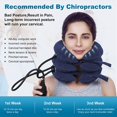thumbnail image 4 of Cervical Traction Device (Blue) for Neck Support, Neck Traction and Neck Pain Relief, 4 of 5