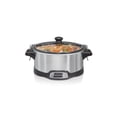 thumbnail image 5 of Stay or Go 6 Quart Stovetop Sear & Cook Slow Cooker with Clip-Tight Lid, 15 Heat Options, Dishwasher-Safe Pot, 5 of 7