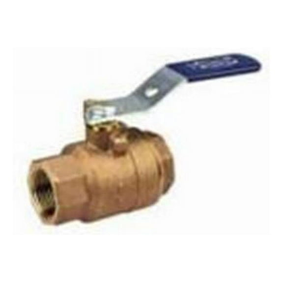 Nibco 1/4" FNPT Bronze Ball Valve Inline T58570 1/4
