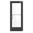 thumbnail image 4 of 36" x 84" Left Hand/Outswing Anodized Aluminum Silver Prehung Commercial Door, 4 of 9