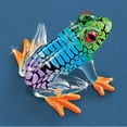thumbnail image 2 of Glass Baron Island Hopper Frog Rainbow Figurine, 2 of 5