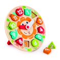 thumbnail image 1 of Reloj Puzzle Toy Hape Chunky para bebés y niños pequeños, 1 of 3
