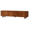 thumbnail image 5 of Trask 86-inch Wood TV Stand Media Console Mango Brown, 5 of 11