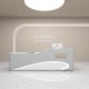 thumbnail image 5 of Executive Club Reception Desks European Rostrum Shop Restaurant Reception Desks Hospital Mesa De Escritorio Luxury Furniture My Lux Decor Round, 5 of 7