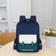 thumbnail image 4 of Elementary School Backpack, Boys & Girls, Lightweight, Durable, Anti-Spine, Blue with Green, 4 of 6