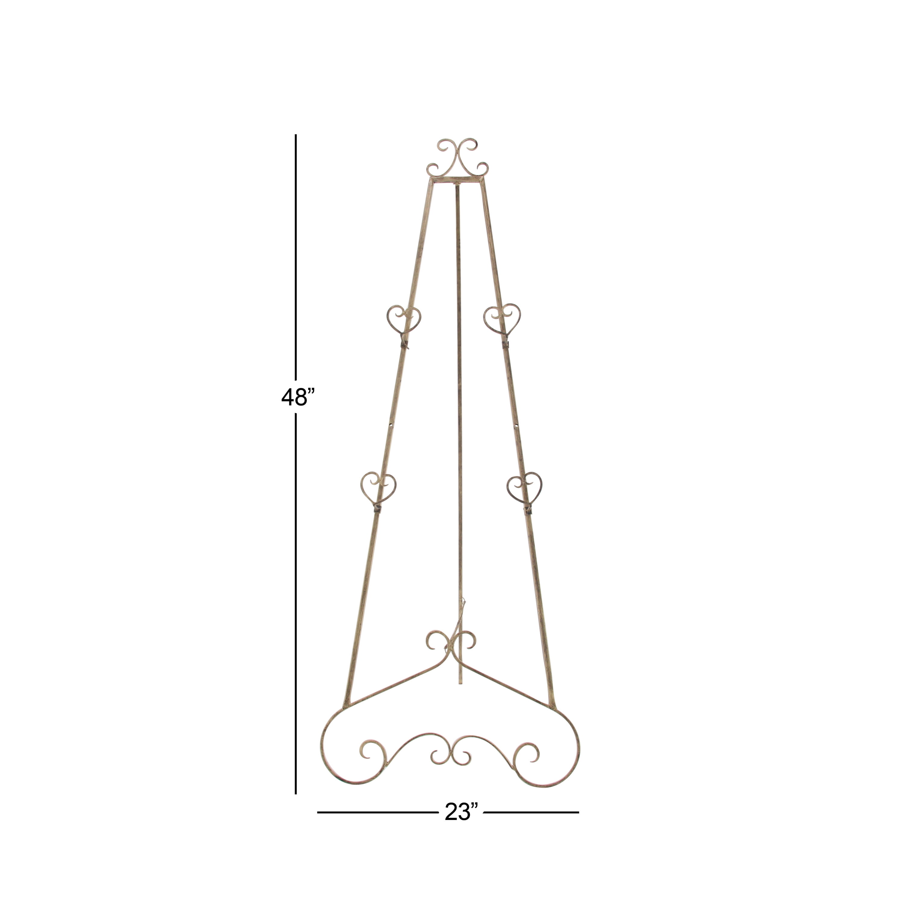 DesignStyles Decorative Metal Easel Stand Fleur-De-Lis - On Sale - Bed Bath  & Beyond - 30068564