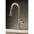 thumbnail image 3 of Gourmetier LS2728NYL New York Single-Handle Pull-Down Kitchen Faucet, Brushed Nickel, 3 of 9