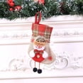 thumbnail image 4 of Decoraciones de medias navideñas, paquete de 4 artículos navideños lindos para la familia, 4 of 5