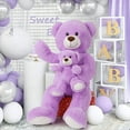 thumbnail image 3 of MaoGoLan Mommy and Baby Giant Teddy Bear 39" Bear Stuffed Animal Plush Toy, 3 of 7