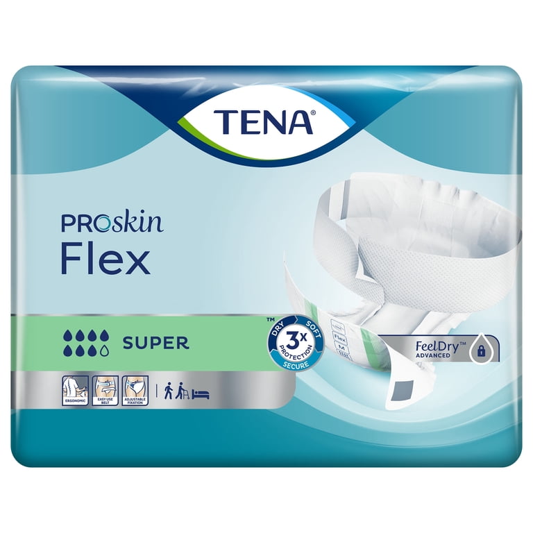 TENA ProSkin Flex Super Adult Incontinence Belted Undergarment