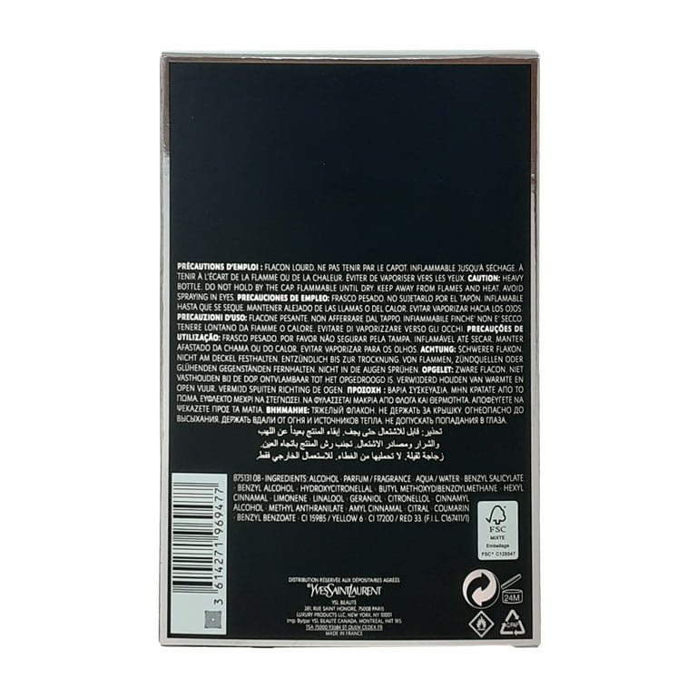YSL Black Opium EDP Spray for Ladies 5 oz Perfume Walmart