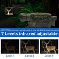 thumbnail image 3 of Lunettes de Vision Nocturne, Monoculaire de Vision Nocturne Numérique 4K 36MP pour le Noir, Jumelles à Lunettes Infrarouges avec Zoom 5X Batterie Rechargeable 2000mAh, Enregistrer Photos et Vidéos pour la Chasse, le Camping, le Voyage, 3 of 9