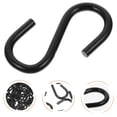 thumbnail image 5 of Gymnture 200pcs Small Stainless Steel S Hooks Heavy Duty Metal Hangers for Closet Kitchen, 5 of 11
