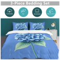 thumbnail image 3 of Bedding Set Blue Hydrangea Bloom Bat Duvet Cover Set Comforter Cover Ultra-Soft Polyester Quilt Cover, 3 of 6