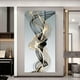 thumbnail image 4 of 1pc Luxury Abstract Ribbon Canvas Painting, Nordic Posters And Prints, Wall Art Pictures, For Living Room Bedroom Modern Home Decor, No Frame, 4 of 4
