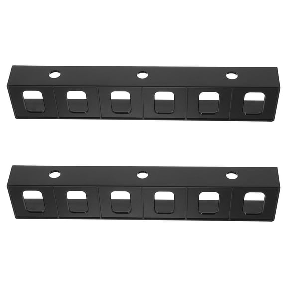 CTIRCHIU Wallmounted Weight Scale Bracket Black Acrylic Stable Storage Design 1Set