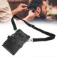 thumbnail image 4 of Portable Barber Scissors Waist Bag Hair Clipper Comb Hairdresser Tool Storage Bag Black, 4 of 5