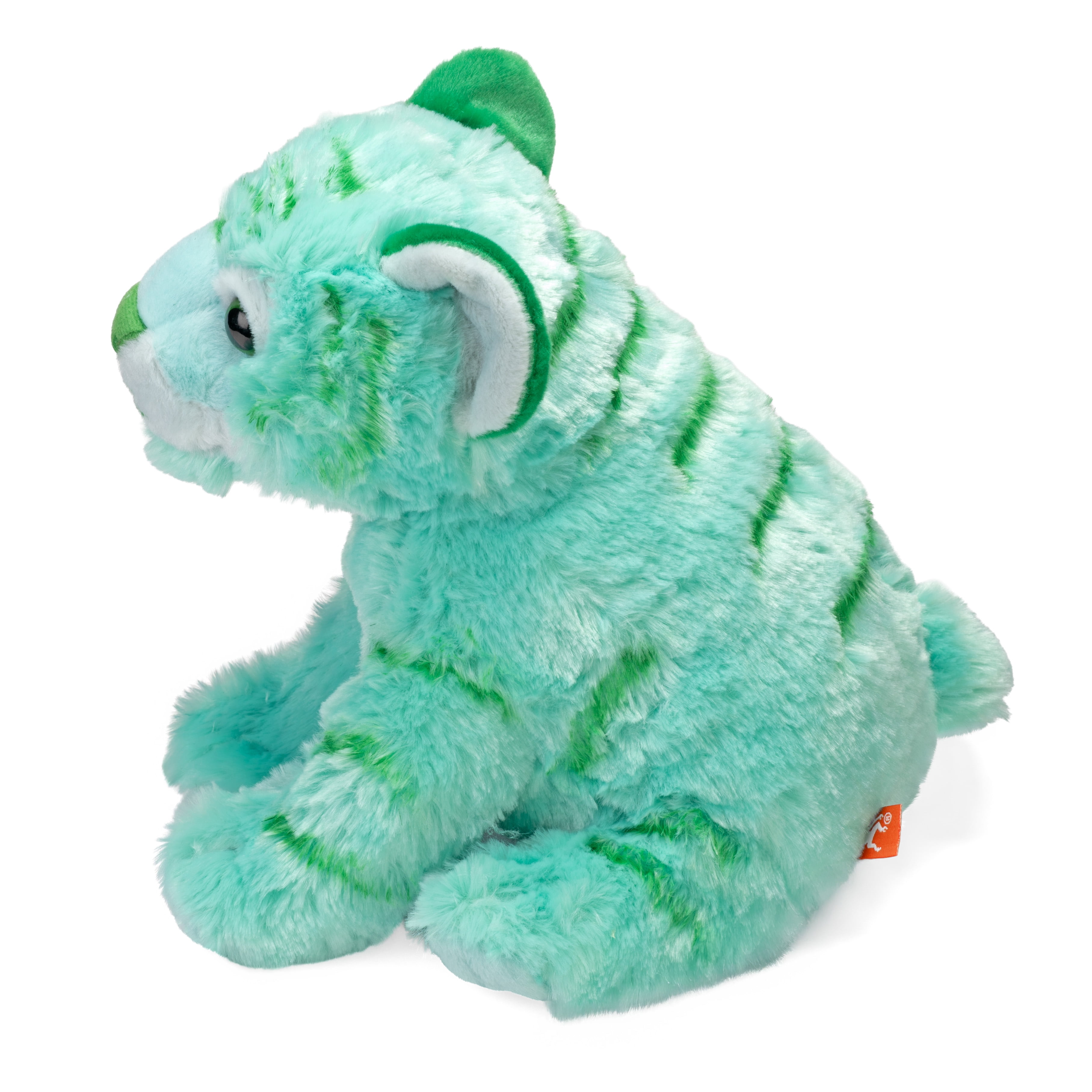 Wild Republic Tiger Stuffed Animal, Plush Toy, Gifts for Kids, Mint Green, Cuddlekins 12 Inches