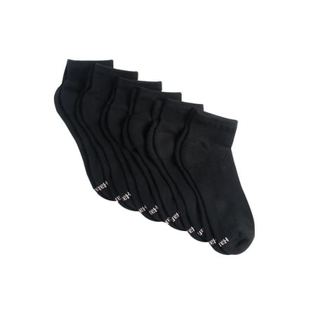 Hanes - Hanes Women's Cool Comfort Sport Ankle Socks, 6 Pack, Black, 5 ...