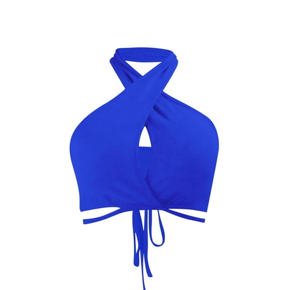 DISKEBUISS Halter Seamless Push Up Sport Bra - Women's Fitness Workout Comfy & Breathable Bras