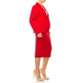 thumbnail image 3 of Women's Elegant 2-Piece Suit – Blazer and Pencil Skirt, Professional Workwear, 3 of 8