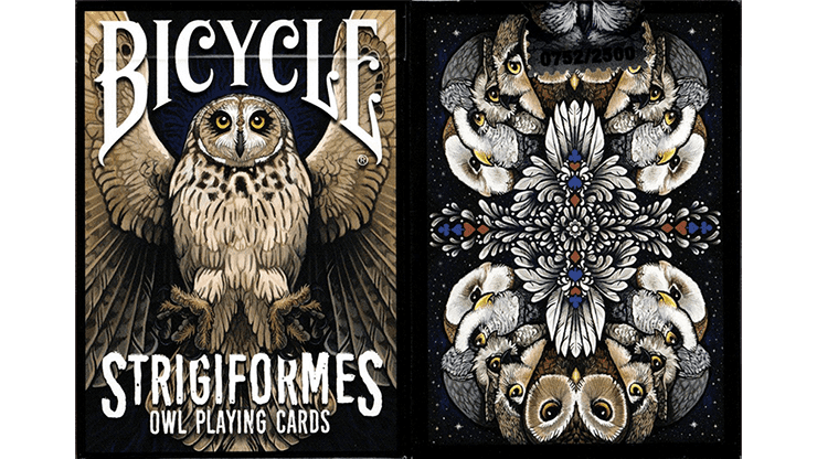 Bicycle Strigiformes Owl Playing Cards 