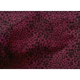 thumbnail image 4 of oneOone Cotton Poplin Burgundy Fabric Leopard Animal Skin Dress Material Fabric Print Fabric By The Yard 42 Inch Wide, 4 of 4