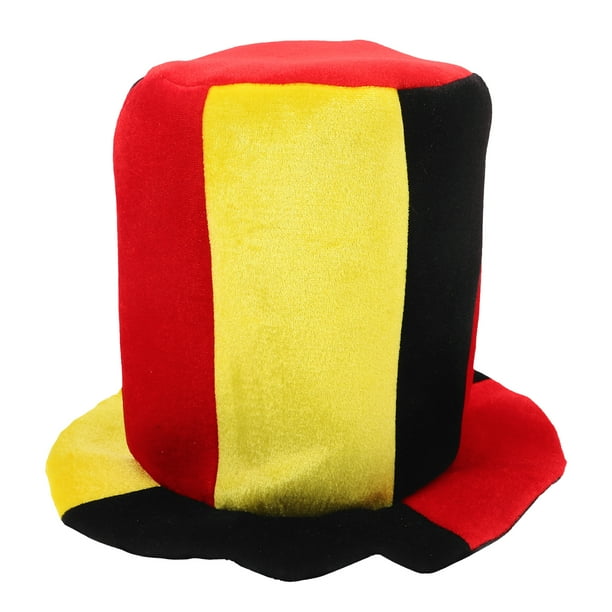 Sombrero de fiesta mundial del Oktoberfest de Alemania, sombrero de copa, accesorios de disfraz del Oktoberfest, sombrero bávaro para adultos, fiesta de Halloween, multicolor