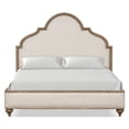 thumbnail image 3 of Furniture of America Weile Wood Queen 3-Piece Bedroom Set in Oak, 3 of 20