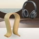 thumbnail image 4 of Soporte de exhibición de auriculares Organizador de escritorio Base antideslizante Barra de soporte para colgar Madera, 4 of 6