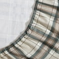 thumbnail image 5 of - Flannel Sheets Queen Size, Anti-Pilling & Wrinkle Resistant Cotton, Touchably Soft for All-Season Comfort - Bed Sheets with Matching Pillowcases & Fitted Sheet (Edgewood Plaid Green), 5 of 6